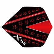 Plumas Flights XQMax Pet Darts Standard Red Star - 3