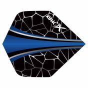 Plumas Flights XQMax Pet Darts Standard Blue Crackle - 3