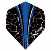 Plumas Flights XQMax Pet Darts Standard Blue Crackle - 1
