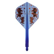 Plumas Condor Axe Standard Matt Campbell Ginja Ninja Azul M 27.5mm 3 Uds. - 1