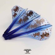 Plumas Condor Axe Standard Matt Campbell Ginja Ninja Azul L 33.5mm 3 Uds. Negro  - 3