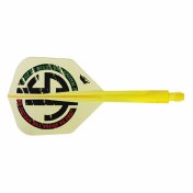 Plumas Condor Axe Special One 3 Shape Clear Yellow L 33.5mm 3 Uds.  - 2