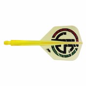 Plumas Condor Axe Special One 3 Shape Clear Yellow L 33.5mm 3 Uds.  - 3