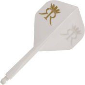 Plumas Condor Axe Standard Double R Blanco M 27.5mm 3 Uds.  - 2