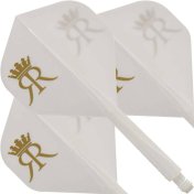 Plumas Condor Axe Standard Double R Blanco M 27.5mm 3 Uds.  - 3