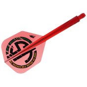 Plumas Condor Axe Special One 3 Shape Clear Red L 33.5mm 3 Uds.  - 3
