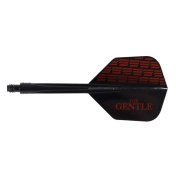 Plumas Condor Axe Shape The Gentle Black L 33.5mm 3 Uds. - 3