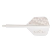Plumas Condor Axe Shape The Gentle White L 33.5mm 3 Uds. - 2