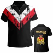Polo Shot Michael Smith Darts Bully Boy White Strip S - 1