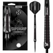 Dardos Harrows Darts SuperGrip Black 24gr 90% - 2