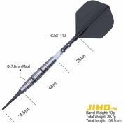 Dardos Cuesoul Jiho S8 Steel tip 90% 19g - 2