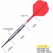 Dardos Cuesoul Jiho S7 Soft tip 90% 19g - 4