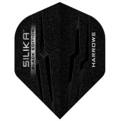 Plumas Harrows Darts Flights No2 Silika Black   - 1