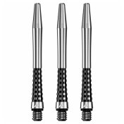 Cañas Mission Aluminio Atom 13 Shaft Natural Black 41mm - 1