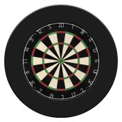 Surround Designa Dartboard Heavy Duty Plain Negro - 2