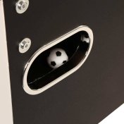 Futbolin Profi Soccer Deluxe Negro Jugador Plastico  - 3