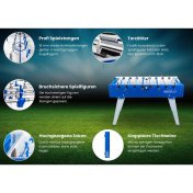 Futbolin MasterCup Foldy Jugador Plastico  - 7