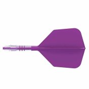 Plumas Cuesoul Rost T19 Talla 3 70mm Purple Big Wing - 2