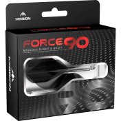 Plumas Mission Force 90 Gradient No6 Negro Transparente - 3