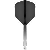 Plumas Mission Force 90 Gradient No6 Negro Transparente - 1