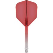 Plumas Mission Force 90 Gradient No6 Roja Transparente - 1
