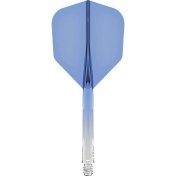 Plumas Mission Force 90 Gradient No6 Azul Transparente - 1