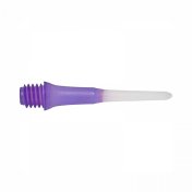 Puntas LipPoint Two Tone Gradation Purple Short 2ba 22.5mm 30unid  - 3