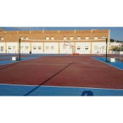 Juego Postes Voleibol Metalicos 80mm Transladables - 3