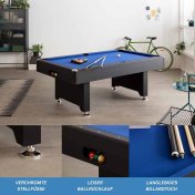 Billar Americano BlackStar 6 ft  - 2