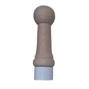 Puño Futbolin Bola Natural Barra 14 mm - 1