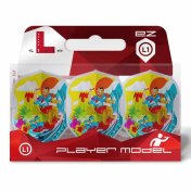 Plumas L-Style Champagne L1 EZ PRO Shape Wayne Mardle V2 A Clear White - 3