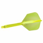 Plumas Target K-Flex No.6 Shape Neon Yellow Medium  - 2