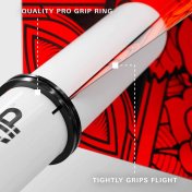 Cañas Target Pro Grip Shaft Short 3 sets Rojo-Azul-Blanco(34mm) - 3