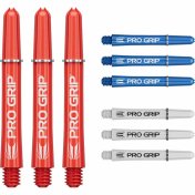 Cañas Target Pro Grip Shaft Short 3 sets Rojo-Azul-Blanco(34mm) - 1