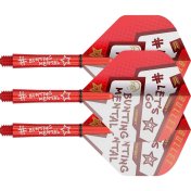 Plumas Target Stephen Bunting (1 Sets) Plumas + Cañas Short - 3