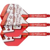 Plumas Target Stephen Bunting (1 Sets) Plumas + Cañas Med - 2
