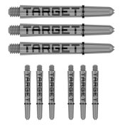 Cañas Target Pro Grip Tag Shaft Med 3 sets Gris (48mm) - 3
