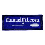 Parche Manuel Gil Azul - 1
