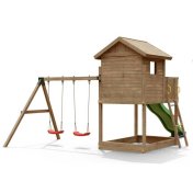 Casa GALAXY S con tobogán, juegos de jardín de madera - 2