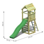 Fungoo Gaia T Parque infantil de jardín de madera - 2