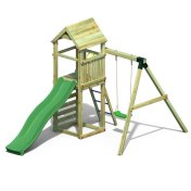Parque infantil de jardín de madera Fungoo Gaia T1S - 1