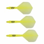 Plumas Bulls Darts Union Flights System Amarilla No2 - 2