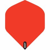 Plumas Shot Darts Plain Nº2 Roja - 1