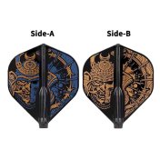 Plumas Fit Flight Samurai Skull B Negro Standard - 2