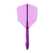 Plumas Cuesoul Rost 77 Transparente Morado Big Wing - 2