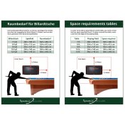 Mesa Billar Snooker Chancellor II Caoba 9-10-12ft - 4