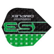 Plumas Harrows Darts Flights No6 Dimplex S3 Verde - 3