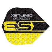 Plumas Harrows Darts Flights No6 Dimplex S3 Amarillo - 2