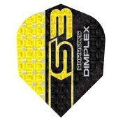 Plumas Harrows Darts Flights No6 Dimplex S3 Amarillo - 1