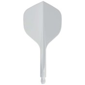 Plumas Condor Axe Standard 120 Blanco M 24.0mm 3 Uds. - 1